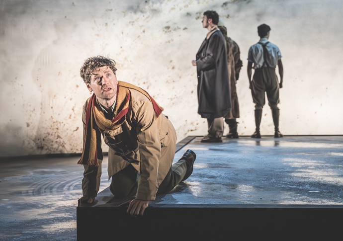 Kyle Soller in Romans- A Novel photo- marc brenner 2